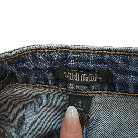 Wild Fable High Rise Straight Leg Jeans Size 4 - Picture 2 of 3